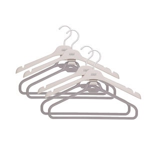 Joseph Joseph Orderly Long Garment Hangers, 4 Pack - Beige